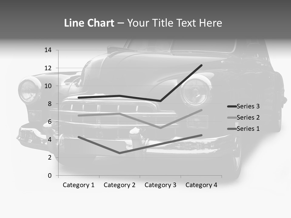 Cabriolet Front Restoring PowerPoint Template