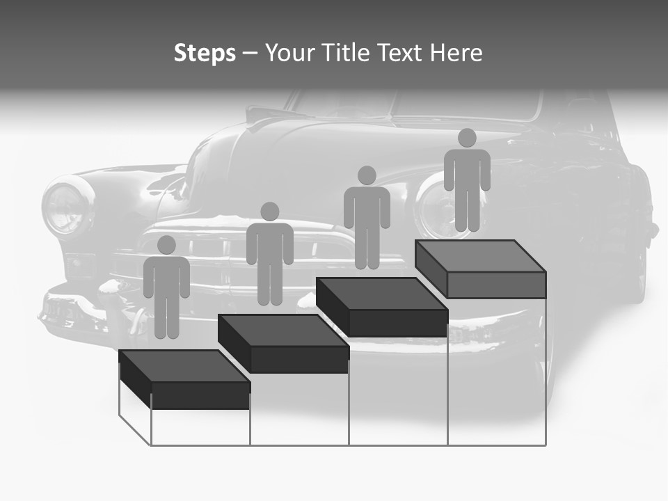 Cabriolet Front Restoring PowerPoint Template
