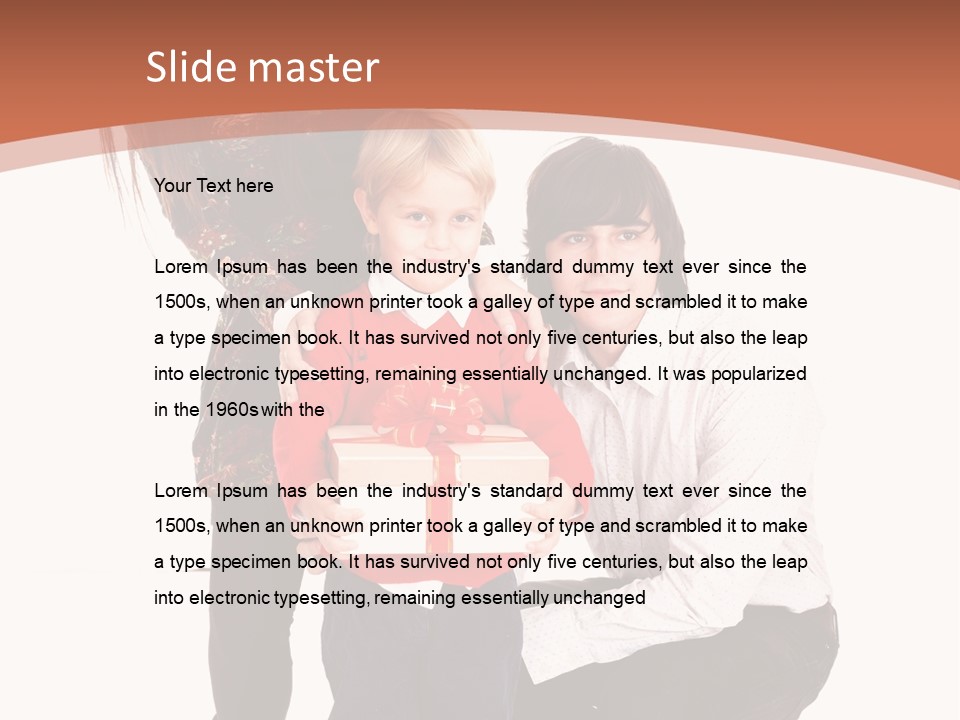Valentine Little Smile PowerPoint Template