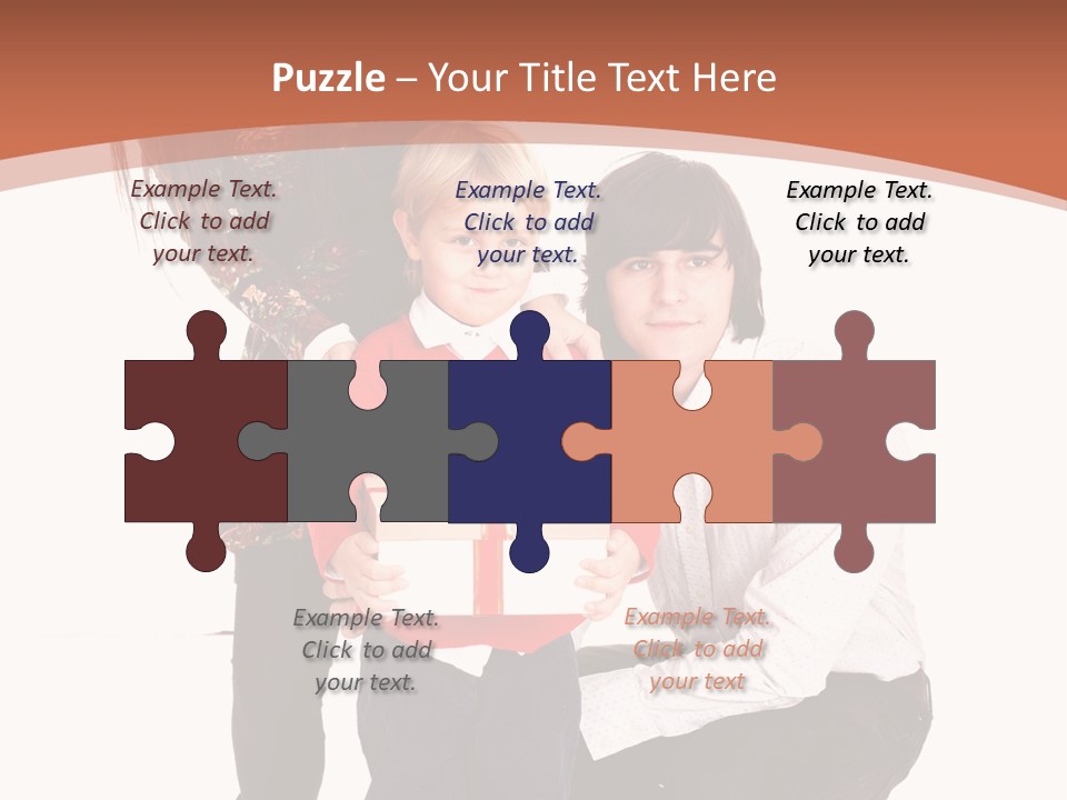 Valentine Little Smile PowerPoint Template