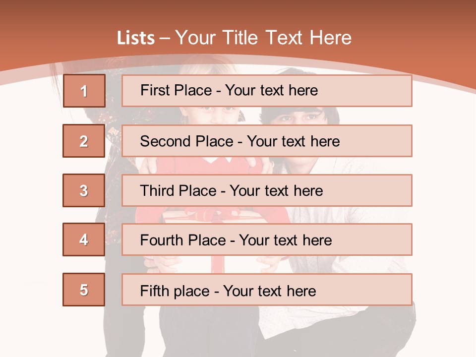 Valentine Little Smile PowerPoint Template