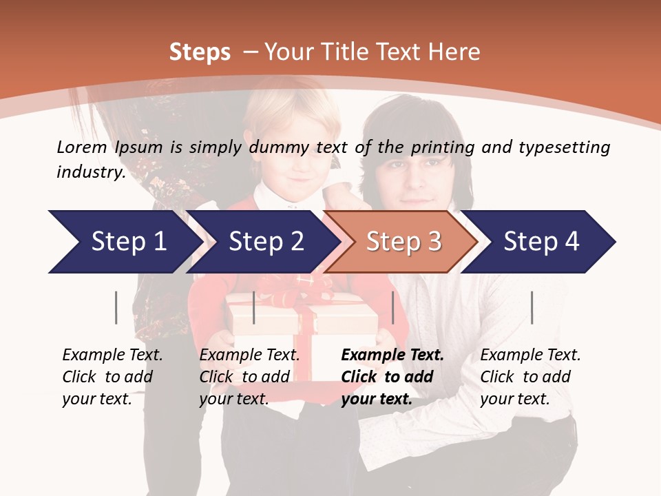 Valentine Little Smile PowerPoint Template