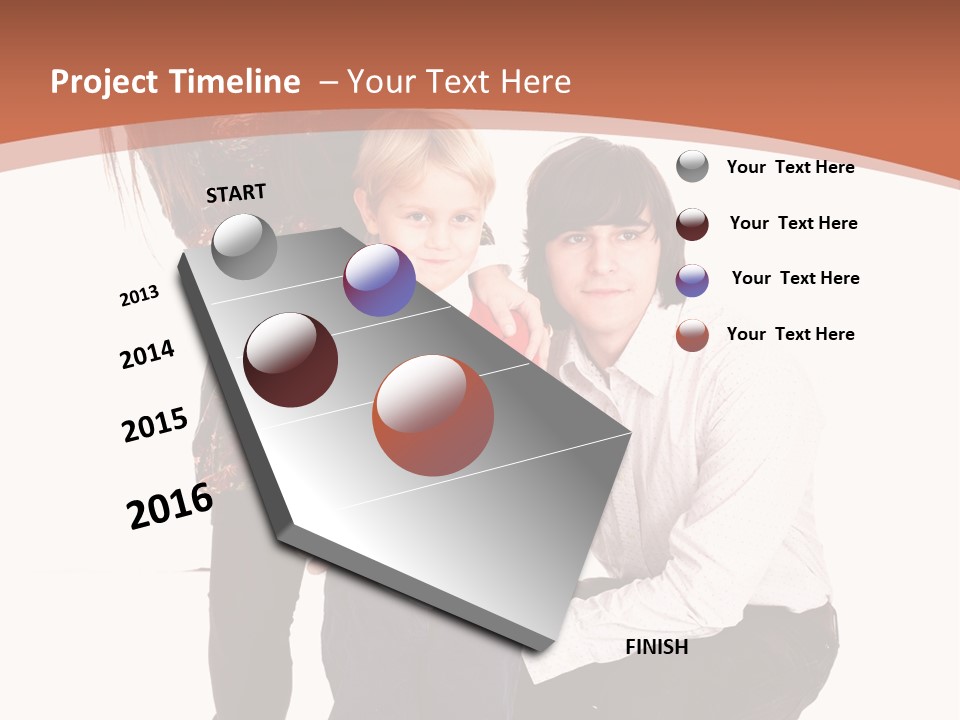 Valentine Little Smile PowerPoint Template