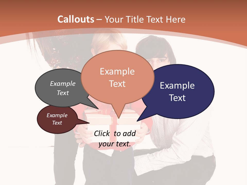 Valentine Little Smile PowerPoint Template