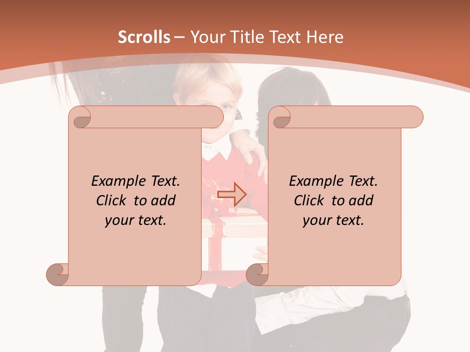 Valentine Little Smile PowerPoint Template