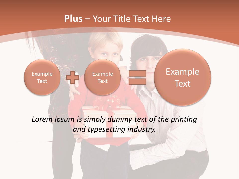 Valentine Little Smile PowerPoint Template