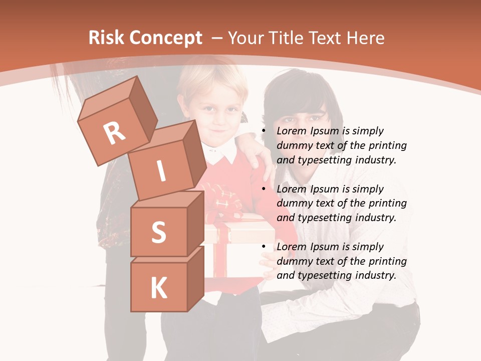 Valentine Little Smile PowerPoint Template