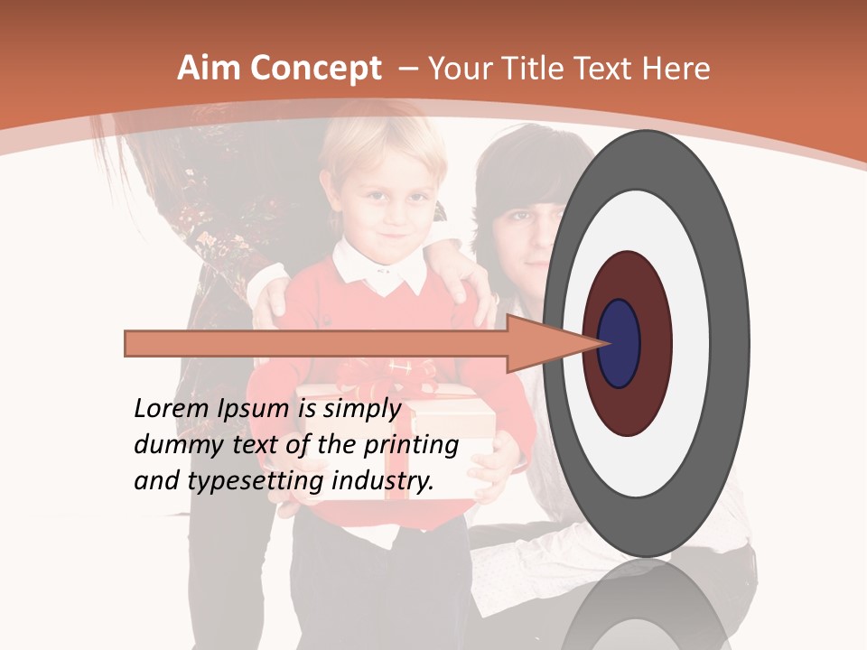 Valentine Little Smile PowerPoint Template