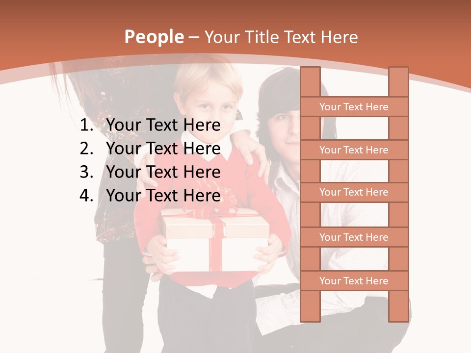 Valentine Little Smile PowerPoint Template