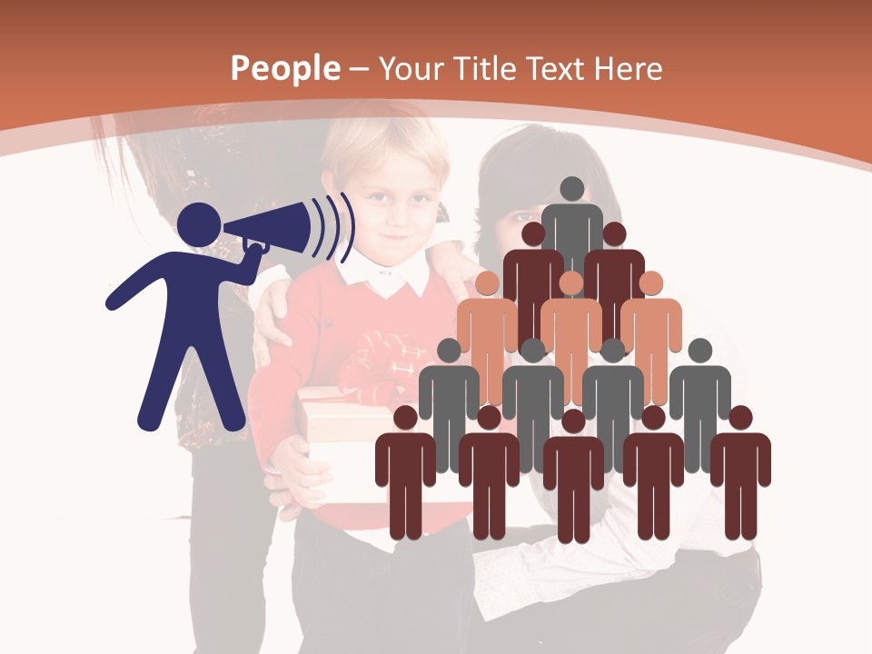 Valentine Little Smile PowerPoint Template