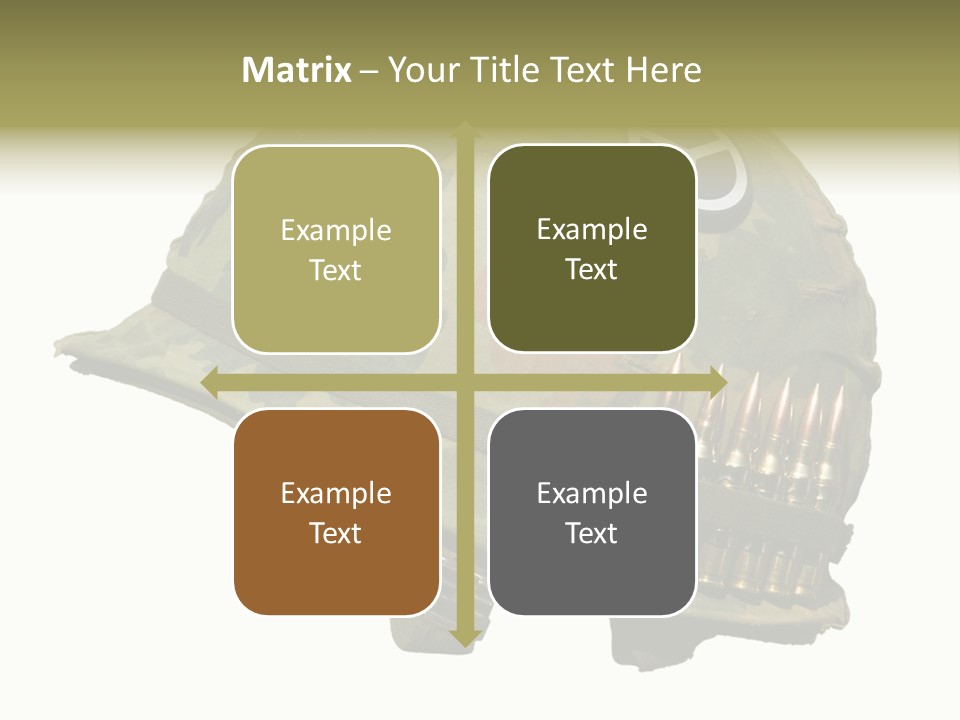 Peace White Tatty PowerPoint Template