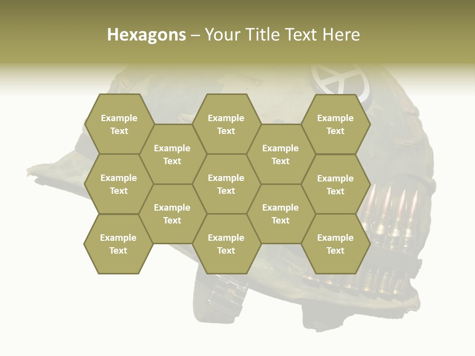 Peace White Tatty PowerPoint Template