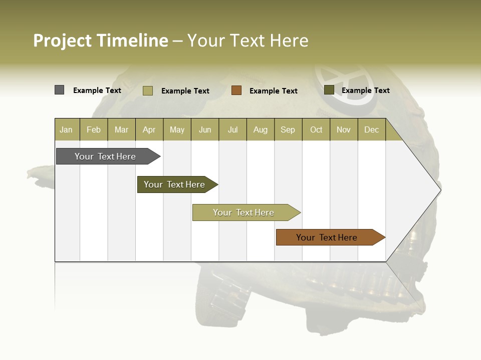 Peace White Tatty PowerPoint Template