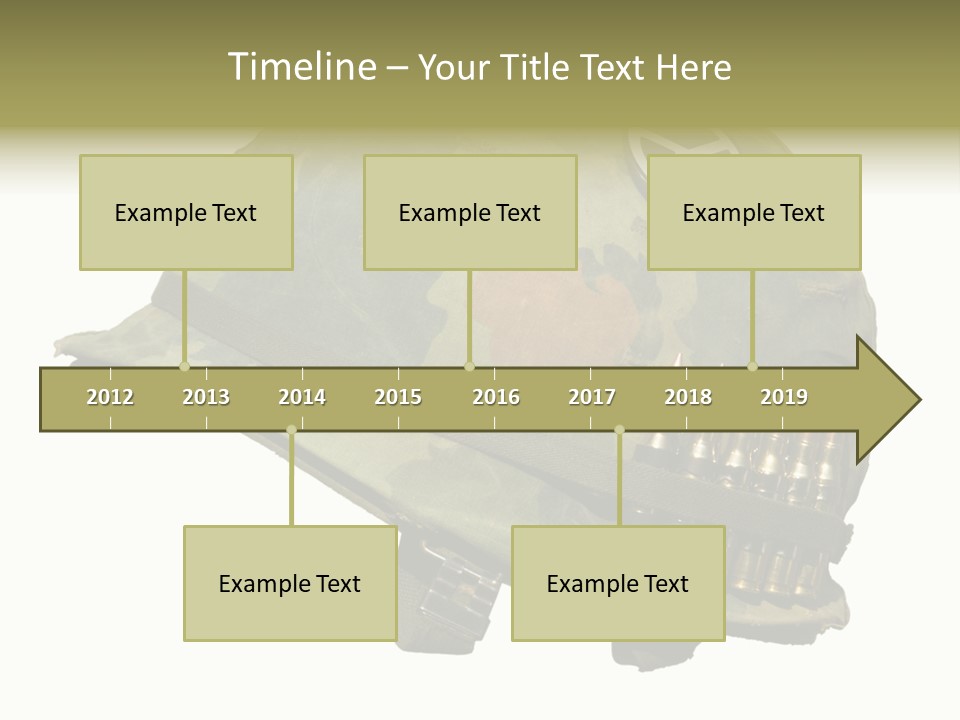 Peace White Tatty PowerPoint Template