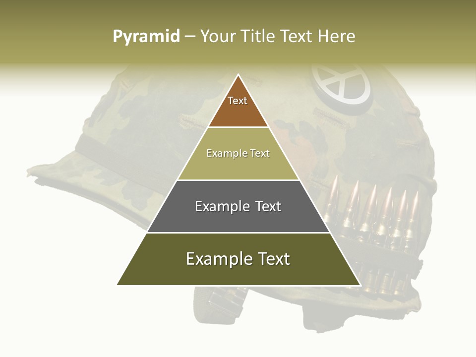 Peace White Tatty PowerPoint Template