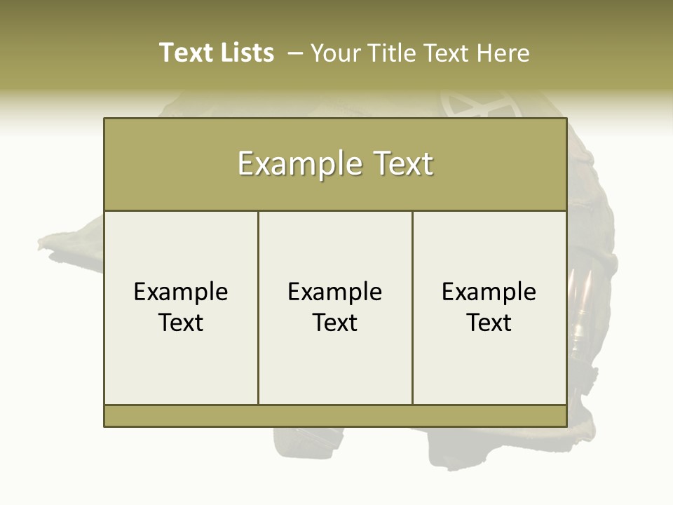 Peace White Tatty PowerPoint Template