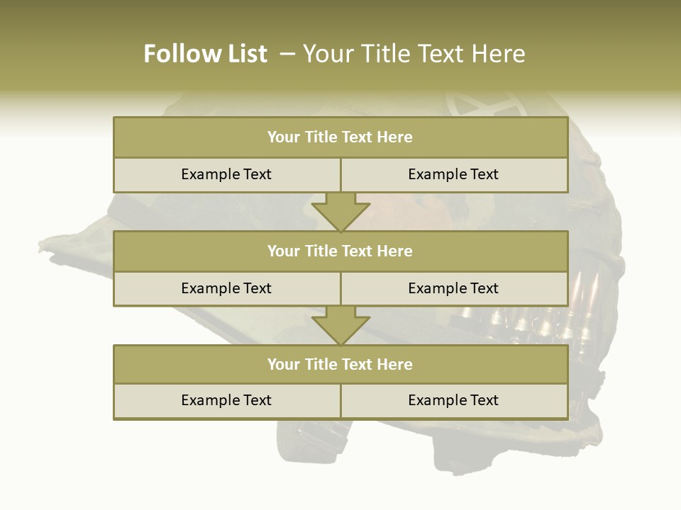 Peace White Tatty PowerPoint Template