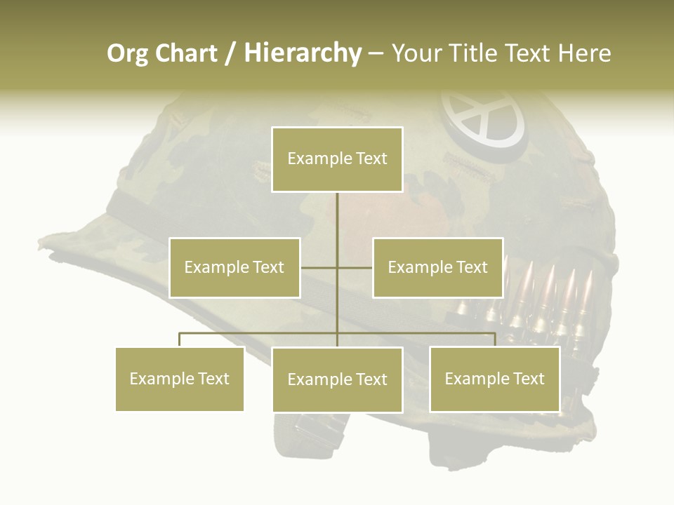 Peace White Tatty PowerPoint Template