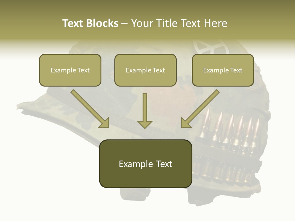 Peace White Tatty PowerPoint Template