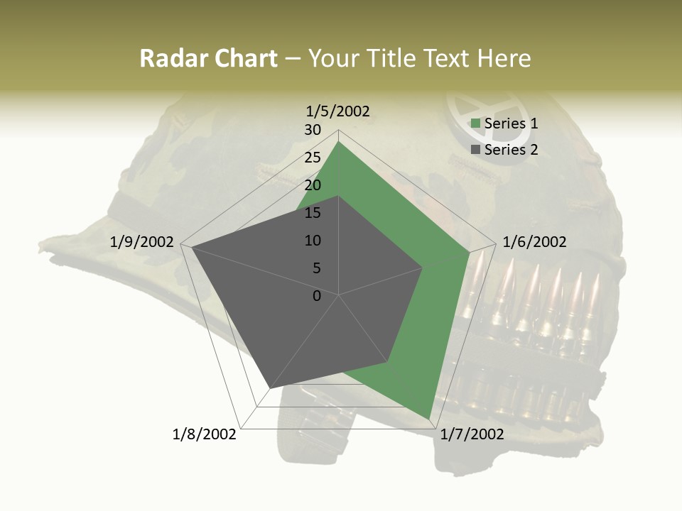 Peace White Tatty PowerPoint Template