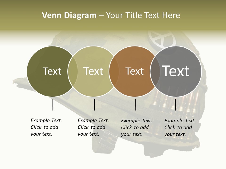 Peace White Tatty PowerPoint Template