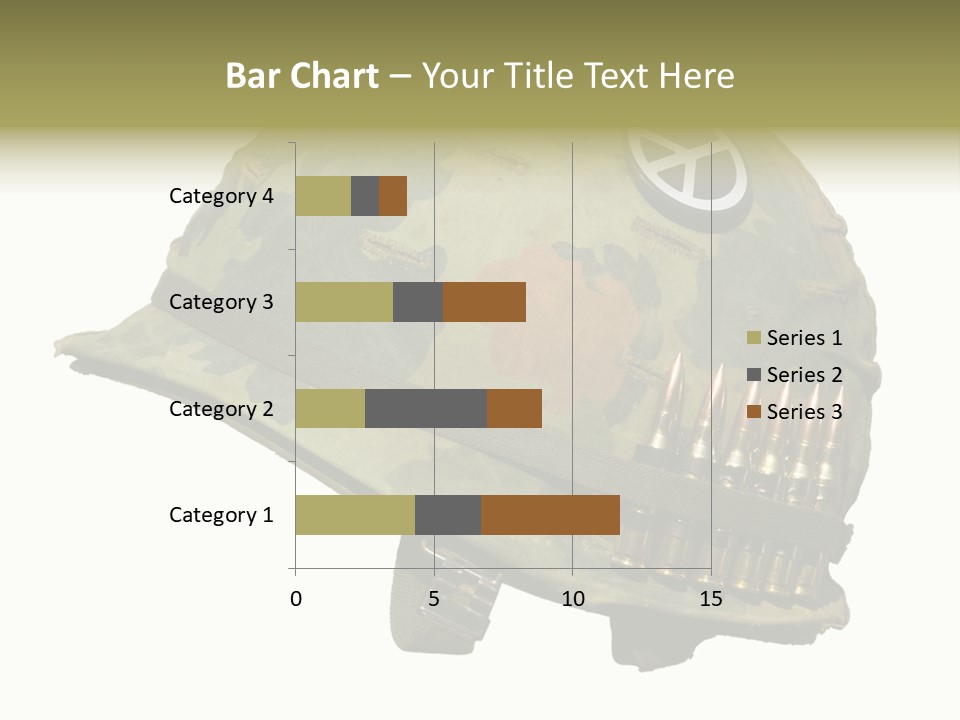 Peace White Tatty PowerPoint Template