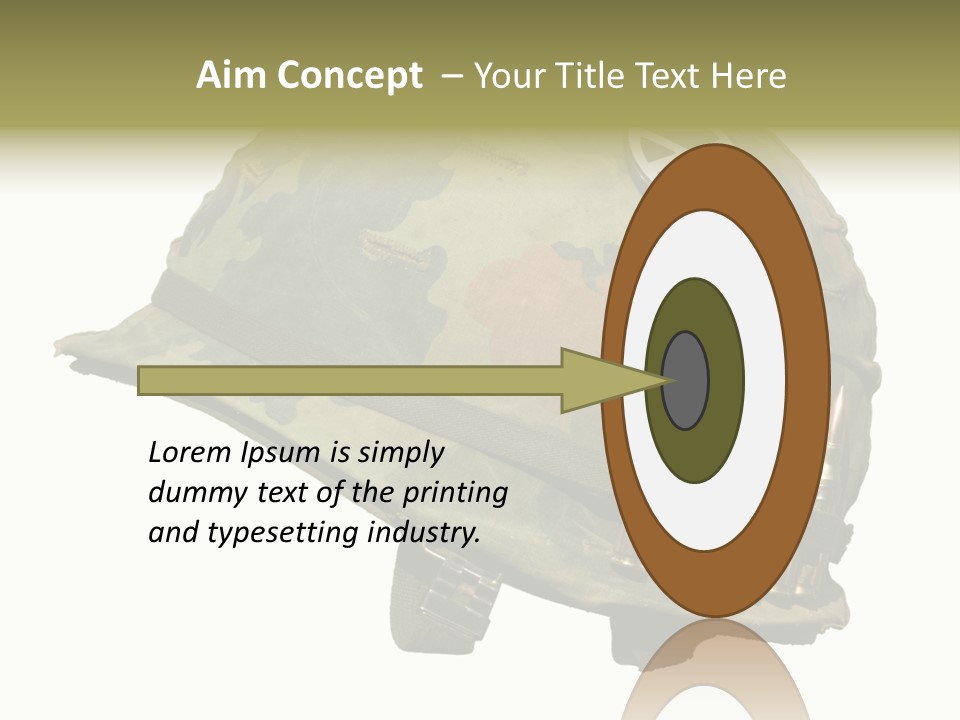 Peace White Tatty PowerPoint Template