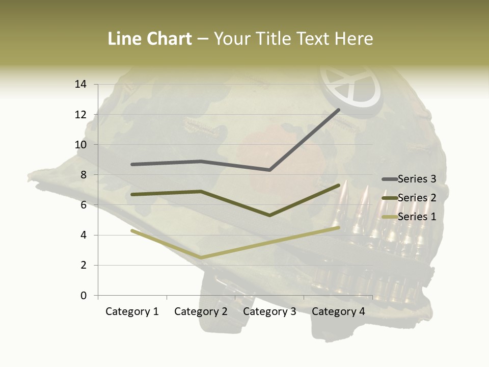 Peace White Tatty PowerPoint Template