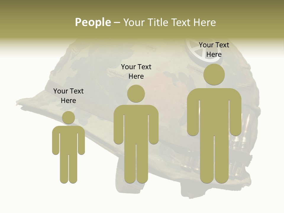 Peace White Tatty PowerPoint Template