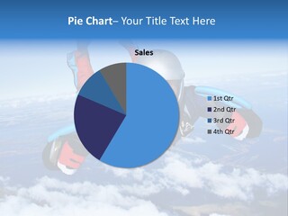 Skydiver Equipment Gladness PowerPoint Template