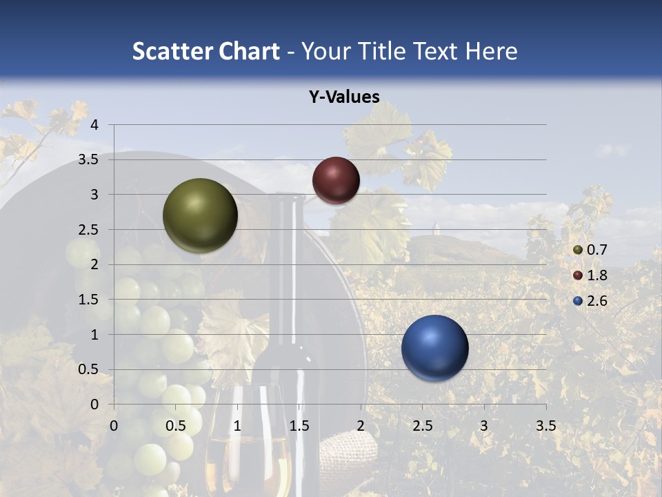 White Yard Sky PowerPoint Template