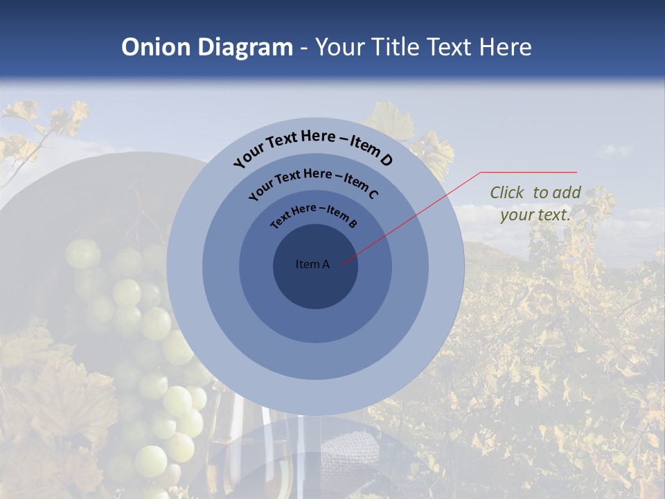 White Yard Sky PowerPoint Template