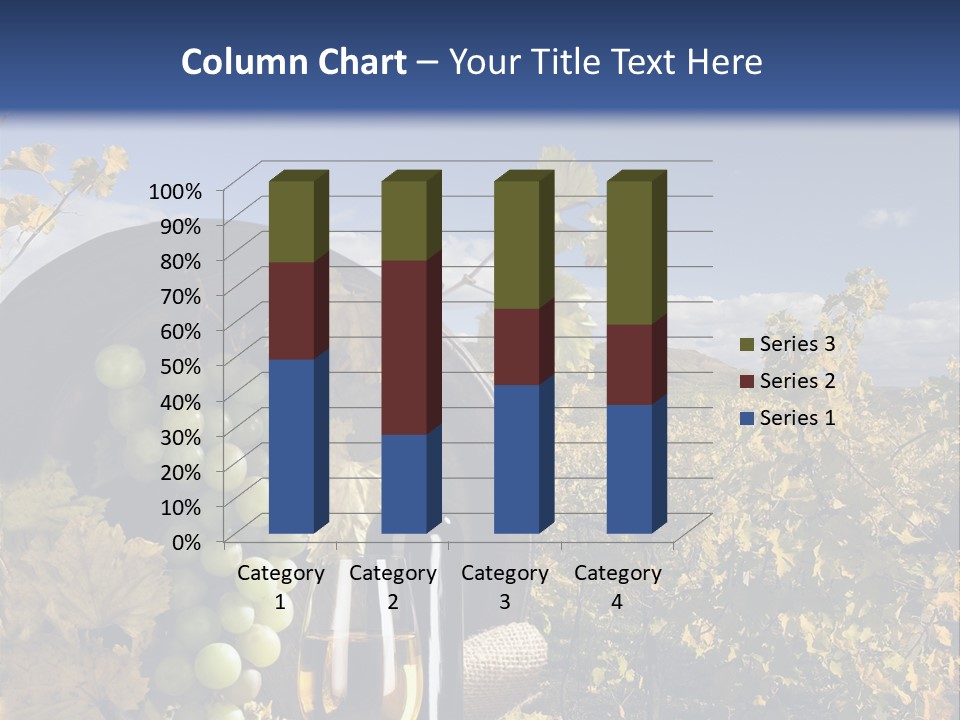 White Yard Sky PowerPoint Template