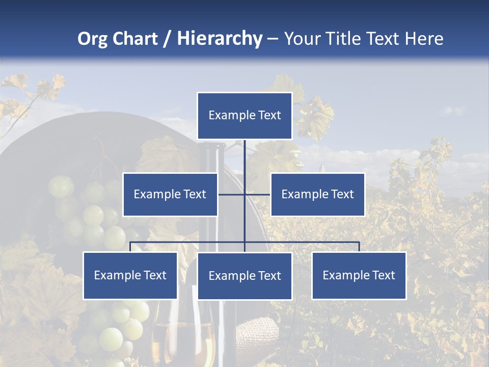 White Yard Sky PowerPoint Template