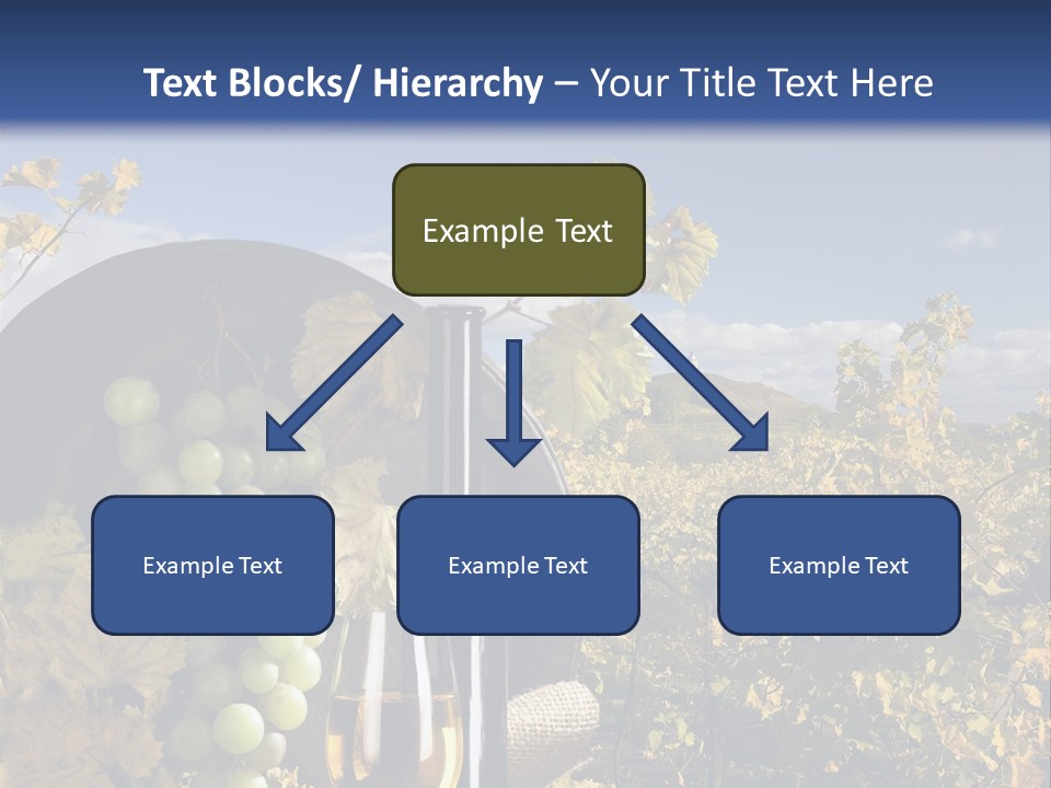 White Yard Sky PowerPoint Template