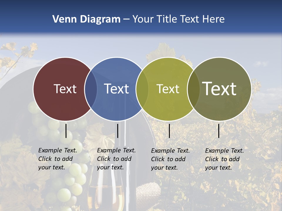 White Yard Sky PowerPoint Template