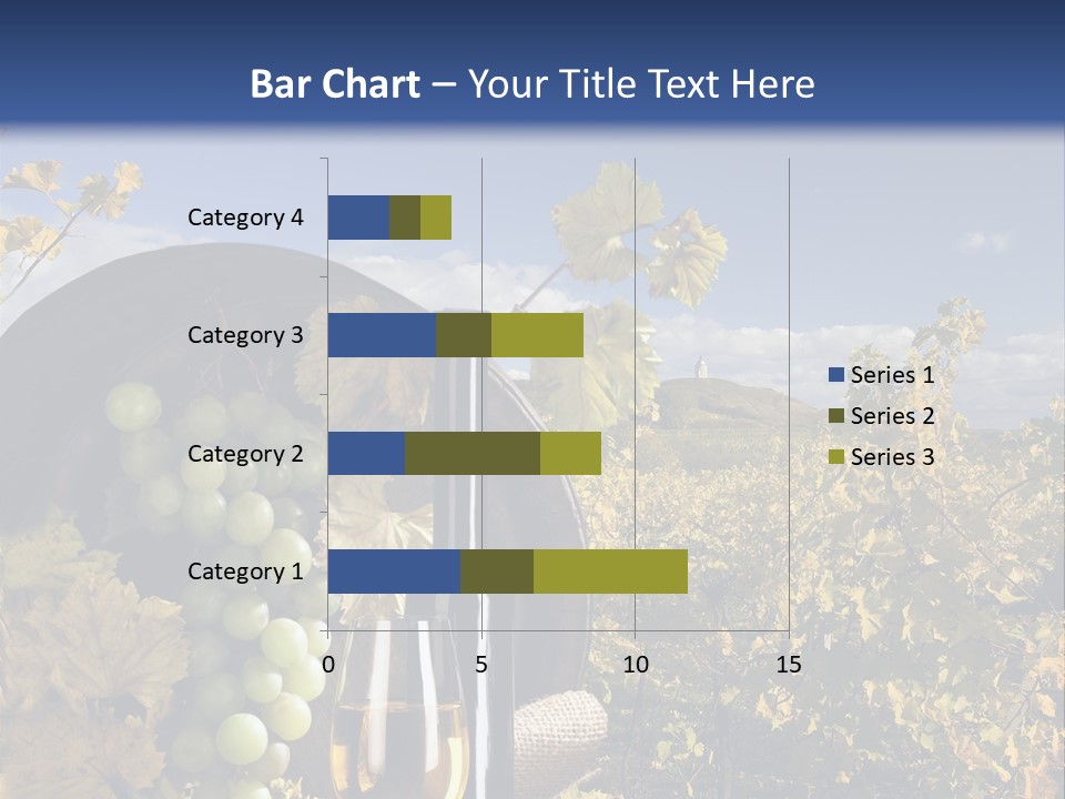 White Yard Sky PowerPoint Template