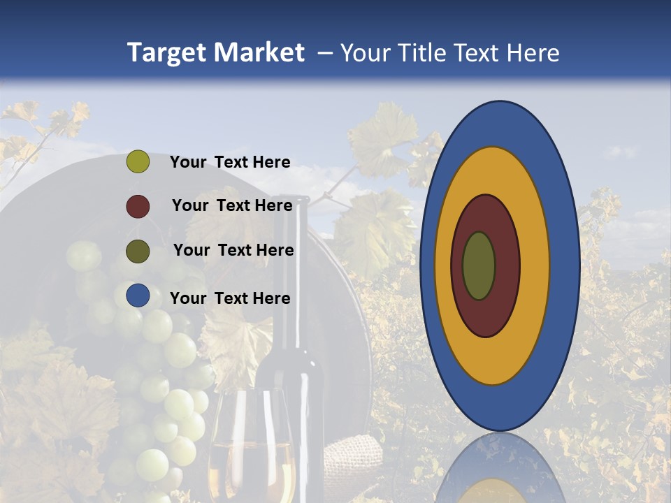 White Yard Sky PowerPoint Template