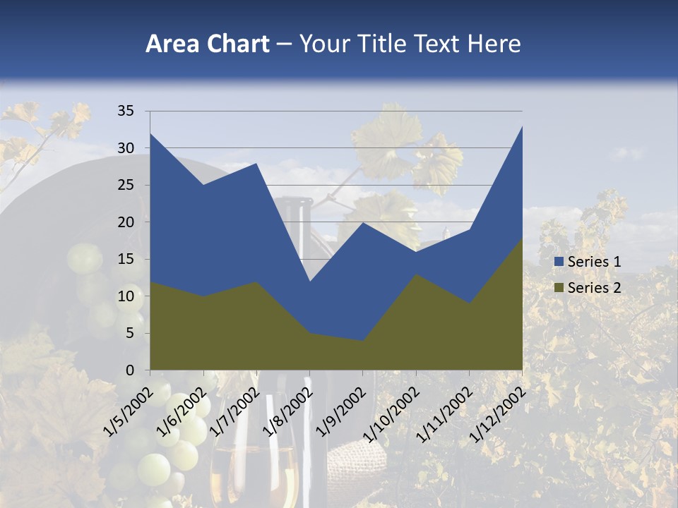 White Yard Sky PowerPoint Template