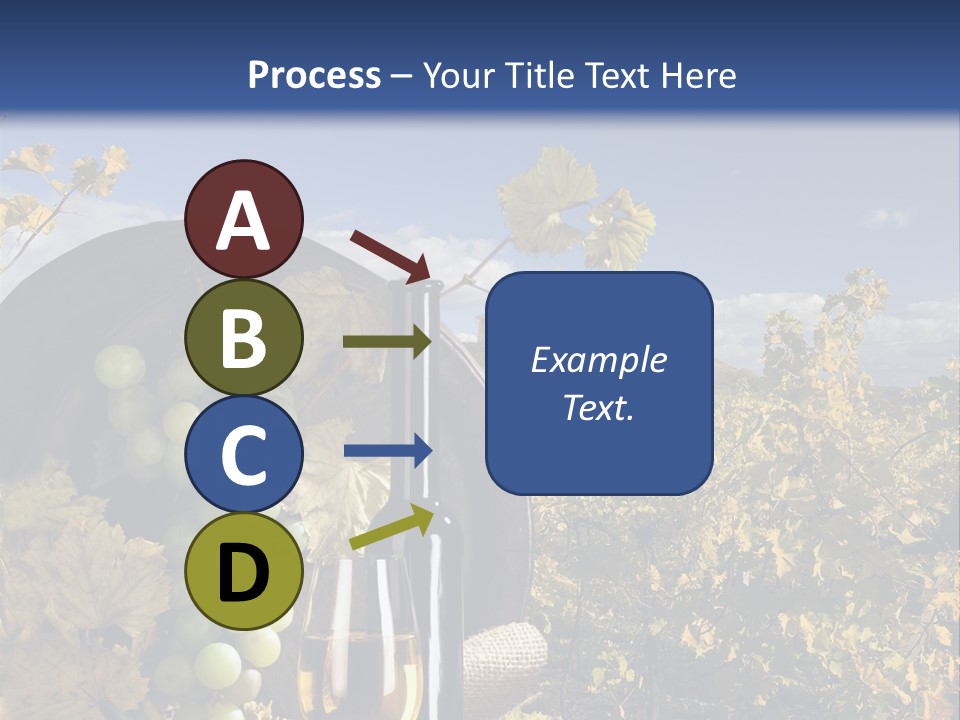 White Yard Sky PowerPoint Template