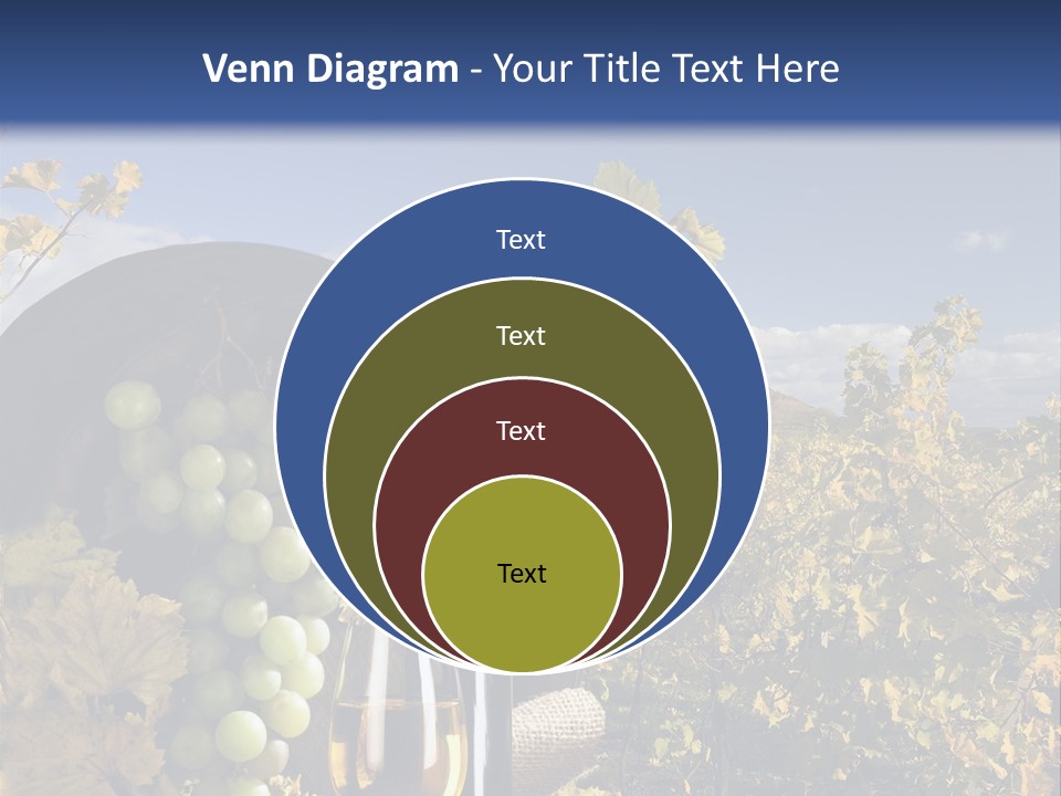 White Yard Sky PowerPoint Template