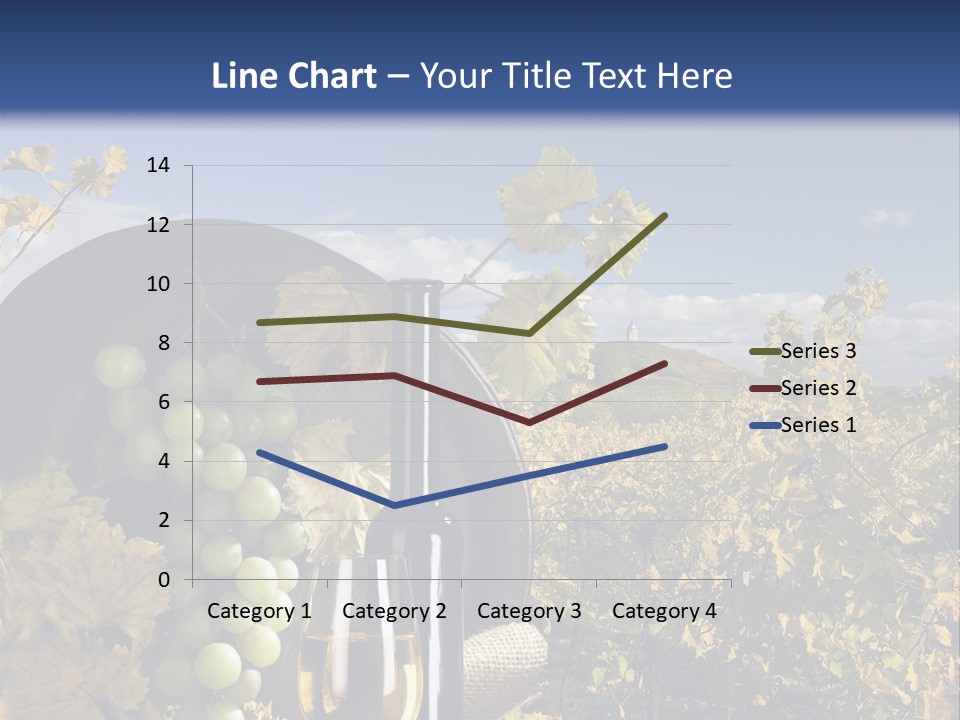 White Yard Sky PowerPoint Template