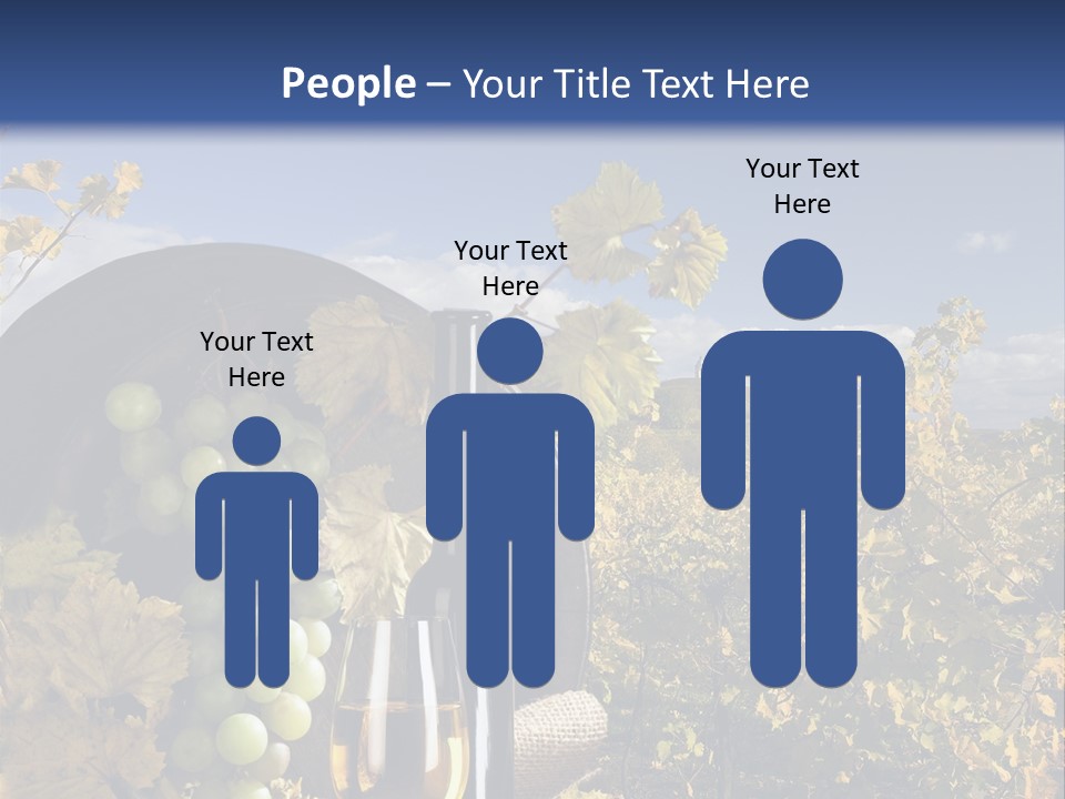 White Yard Sky PowerPoint Template