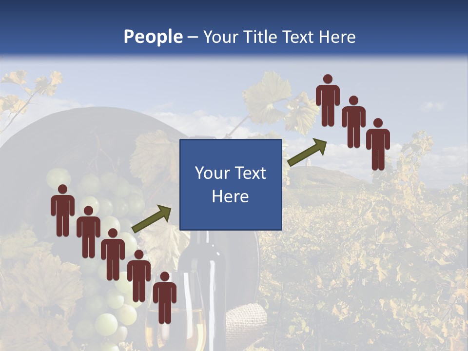 White Yard Sky PowerPoint Template