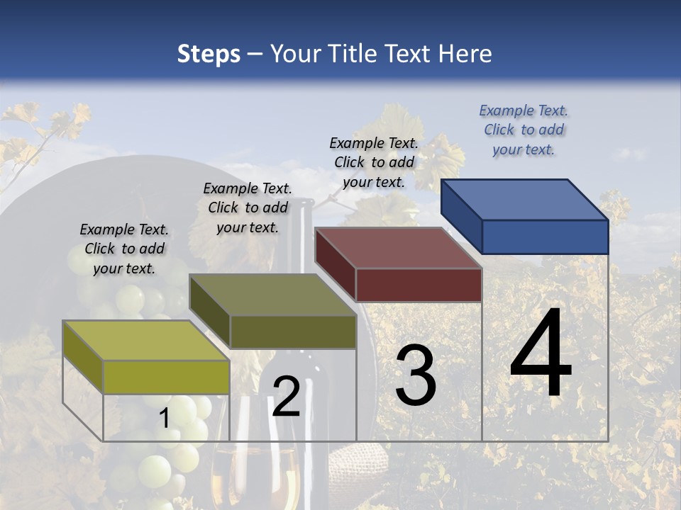 White Yard Sky PowerPoint Template