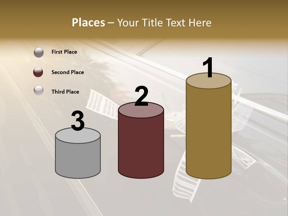 Rose Evening Door PowerPoint Template