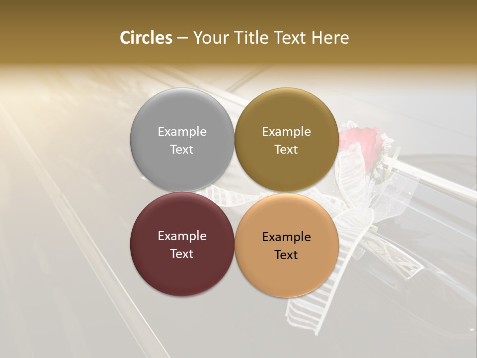 Rose Evening Door PowerPoint Template