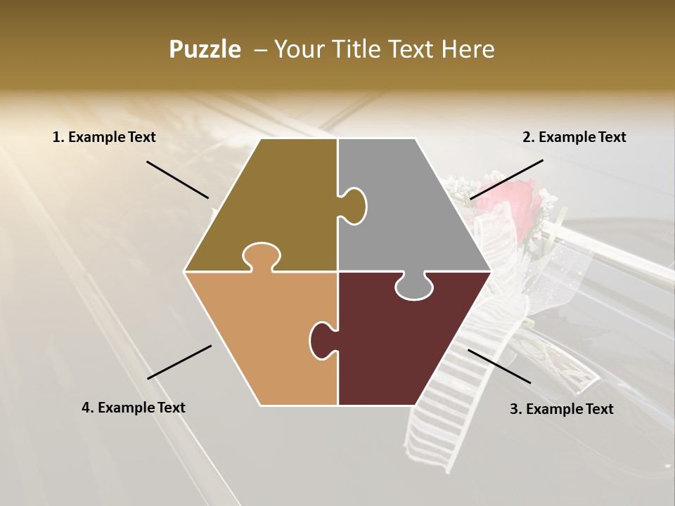 Rose Evening Door PowerPoint Template