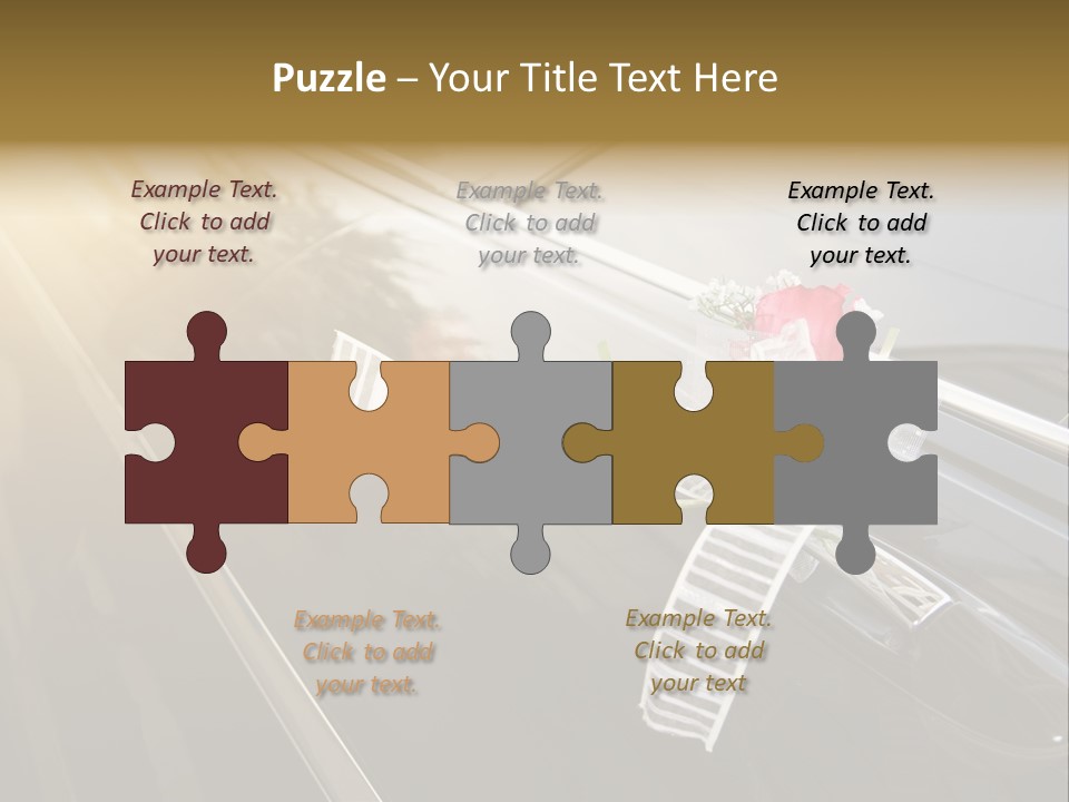 Rose Evening Door PowerPoint Template