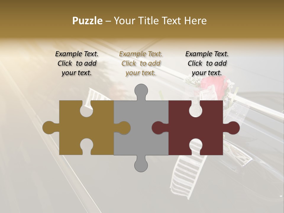 Rose Evening Door PowerPoint Template